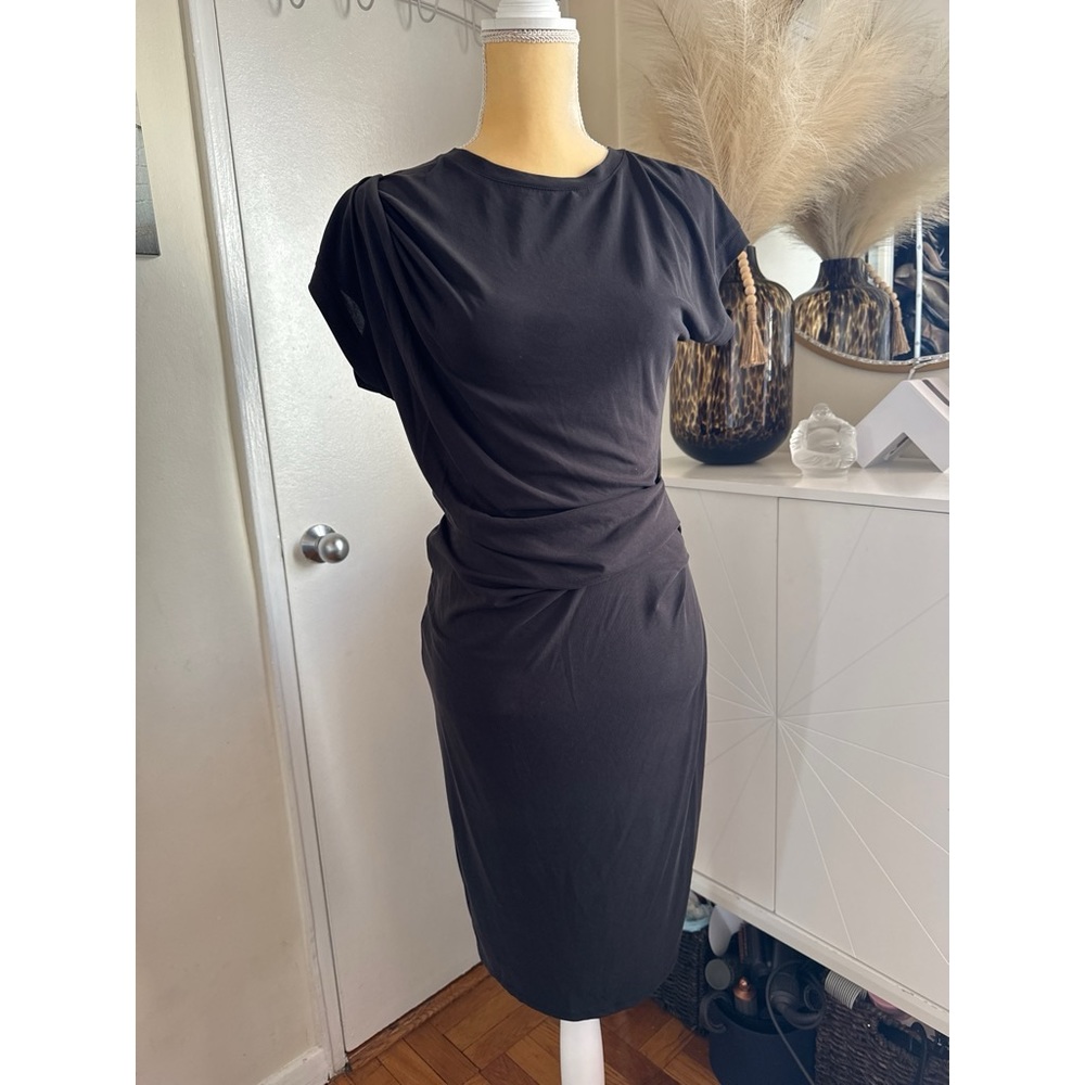 Oasis- British high street brand - black tshirt dress.